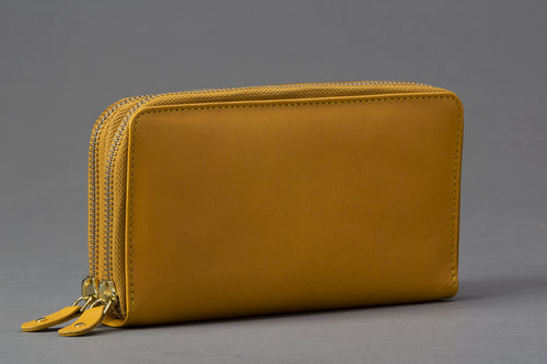 Gemini Double Zip Wallet