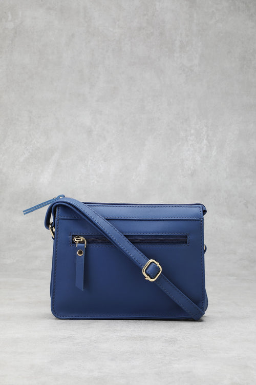 Full-Grain Leather Crossbody Purse — Pouchie